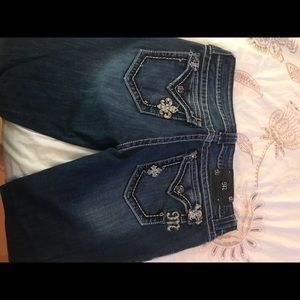 Like new Miss Me jeans boot cut size 32 x 34